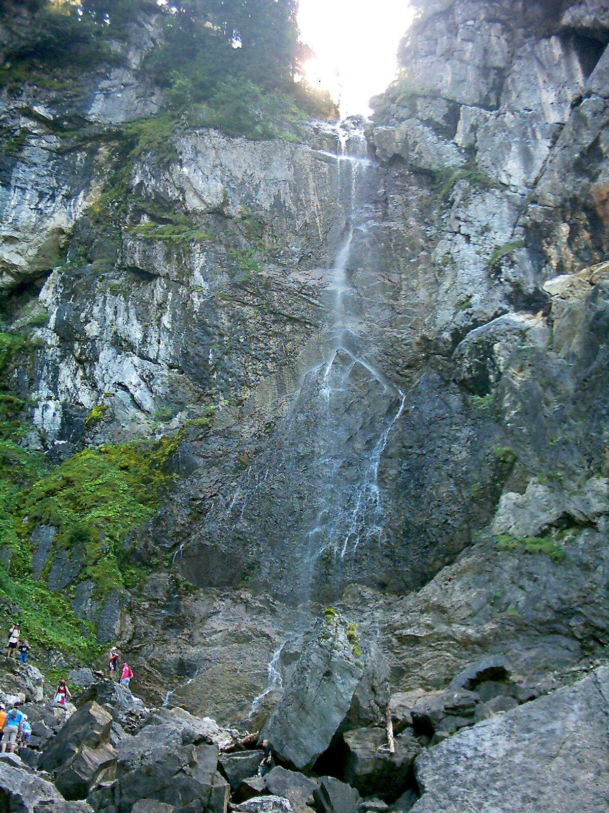 Ausflug zum Scheuenwasserfall